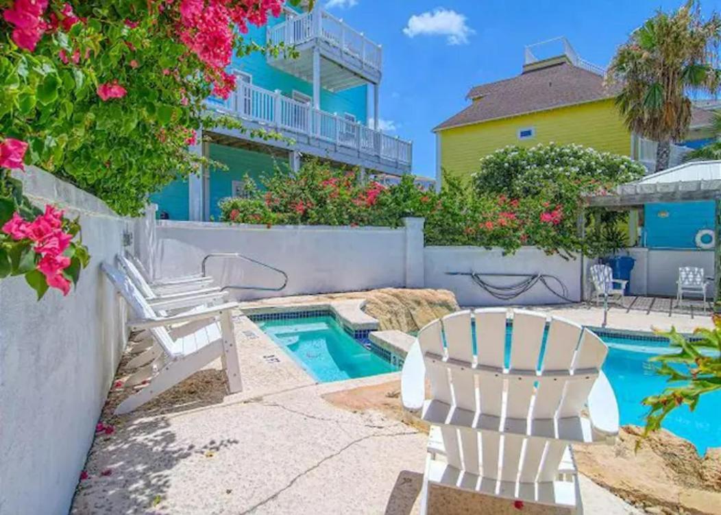 7 Bedroom Home Steps To The Beach With 4 Patios And Pool! Sleeps 20 Port Aransas Exterior foto